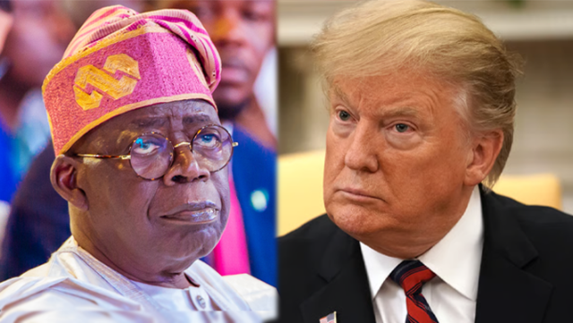 Bola Tinubu and Donald Trump